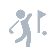 Gepflegter 9-Loch-Platz am Wienerberg Symbol Golfplatz